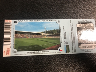 Tourist business card - stadium